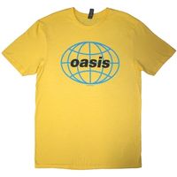 oasis camiseta manga larga 1998 world tour - south america para mujer