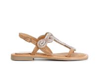 sandalias chanclas de ante con accesorios de pedreria tan 37