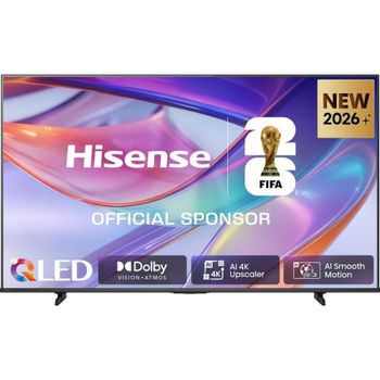 Hisense - Televisor QLED 55Q7S de 55 pulgadas 4K Ultra HD con Dolby Vision IQ, HDR10+ y sonido Dolby Atmos para cine en casa