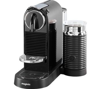 NESPRESSO by Magimix CitiZ & Milk Coffee Machine - Black, Black