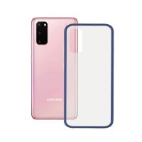 ksix funda duo soft azul para samsung galaxy s20