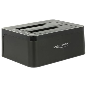 Base de conexión Delock 62661 para 2 HDD/SSD USB 3.2 Gen 1