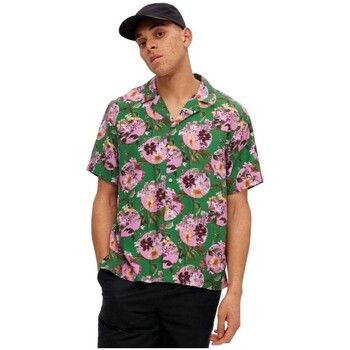 Selected Camisa manga corta Relax Liam Shirt - Jolly Green para hombre