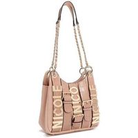 nicole lee bolso de mano calista bolso de hombro con cadena rosa para mujer