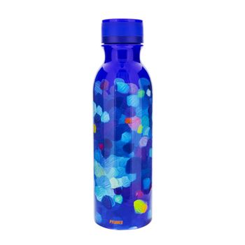 Botella termo 60 cl  azul acero inoxidable  24 x 7 x 7 cm