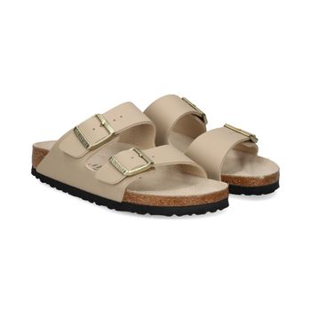Birkenstock Sandalias Planas Mujer - Beige Talla 40n