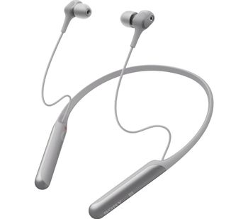 SONY WI-C600N Wireless Bluetooth Noise-Cancelling Earphones - Grey, Grey