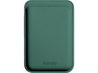 tarjetero para movil - friendly license frtar006 tpu y adhesivo 3m magsafe verde azulado