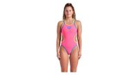 traje de bano de 1 pieza para mujer arena one double cross back rosa azul verde