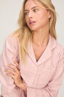 hunkemoller camisa de pijama woven rosa