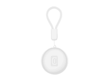 Localizador - CellularLine Tracy Tag, para iOS, Bluetooth, Blanco