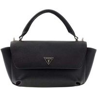 guess bolso bolso con solapa gilda negro para mujer