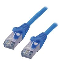 cable de red mcl cat6a 15 m sftp azul