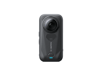 Cámara deportiva - Insta360 X6 Standard Bundle, 8K 50fps 360 Video, 140min Autonomía, Sumergible, Efecto Invisible Selfie Stick, Midnight Black