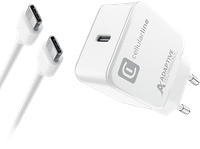 cargador movil - cellularline kit 15 w blanco
