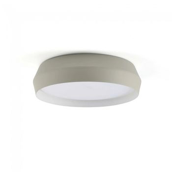 Plafón de techo led shoku gris (24w)