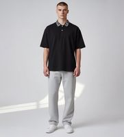 guess para hombre m6gp66k3070 polo nolan negro l casual algodon manga corta