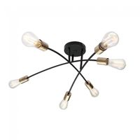 plafon de techo sarini 6 luces