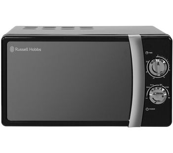 RUSSELL HOBBS RHMM701B Solo Microwave - Black, Black
