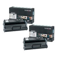 lexmark 12a7400 black original toners twin pack 2 pack
