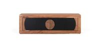 mueble tv de madera de acacia con 4 puertas