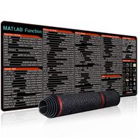 alfombrilla de raton de programacion exco matlab hojas de trucos grandes alfombrilla de raton para teclado alfombrilla de escritorio para procesamiento de imagenes de senal de algoritmo