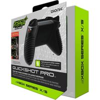 bionik quickshot pro negros para xbox series sx - montura con 2 posiciones de bloqueo