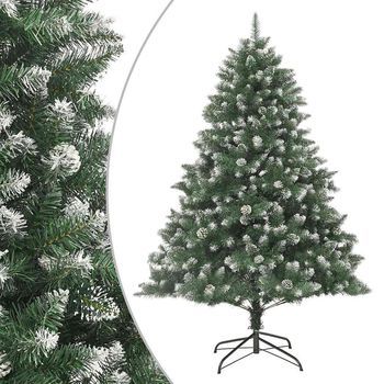 Árbol De Navidad Artificial Con Soporte Pvc 180 Cm Vidaxl