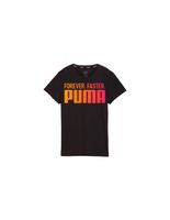 camiseta de running puma run favroites forever faster graphic mujer