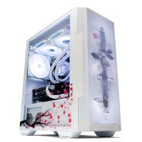 msi mag forge m100r semi torre matx cristal templado usb 32 argb blanca japan by pccom