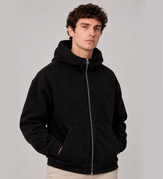 Ten c para hombre. 26WTCUF02009 Sudadera Gekko negro (S), Casual, Algodón