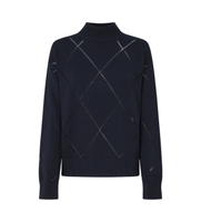 pepe jeans para mujer pl702215 jersey idris perkins marino xs casual algodon sostenible