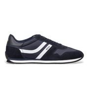 boss para hombre 50562619 zapatillas levon marino 44 plano cordones casual