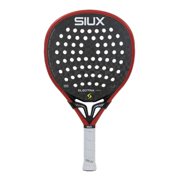 Siux - Pala De Pádel Electra Pro 2026 Fire Red Nivel Profesional Forma Híbrida - Potencia Con Gran Control