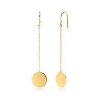 pendientes de plata 925 banada en oro