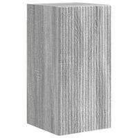mueble de tv montado en la pared 30 x 31 x 60 cm gris sonoma vidaxl
