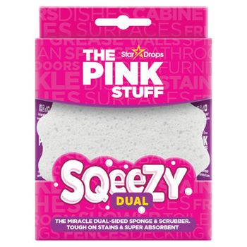 The Pink Stuff Sqeezy | Esponja blanca