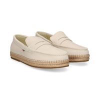 tommy hilfiger alpargatas mujer - blanco talla 43