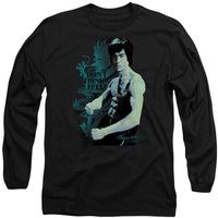 bruce lee camiseta manga larga feel para mujer