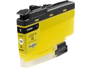 Cartucho de tinta - Brother LC427XLY, Hasta 5000 páginas, XL, Amarillo