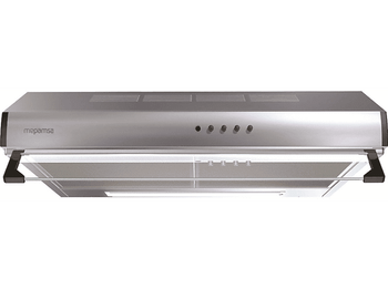 Campana convencional - Mepamsa 110.0150.999 Modena 90, 3 Velocidades, 400 m³/h, 90 cm, Inox