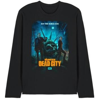 The Walking Dead Camiseta manga larga Dead City para mujer