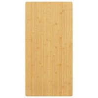 tablero de mesa de bambu 50x100x15 cm vidaxl