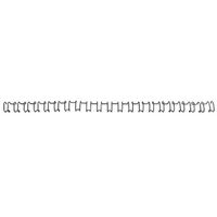 gbc ib1651 espiral metalica  8 mm  negro  100 unidades