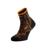 calcetines lurbel desafio blur four negro naranja talla xl