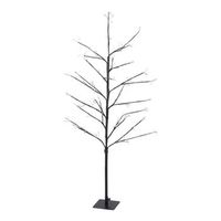 wellhome arbol navideno con 240 luces led blancas calidas r altura 120 cm