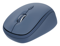 mouse trust wireless y bluetooth yvi azul 1600dpi ajustable 3 botones 3 dispositivos