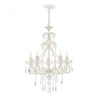lampara de arana shamley 5 luces