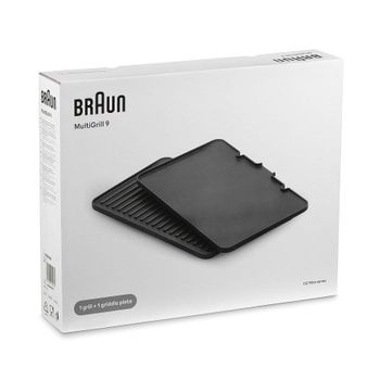 Braun Set de placas de grill y plancha para MultiGrill 9 BRSK006