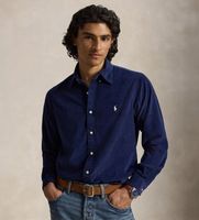 polo ralph lauren para hombre 710853123506 camisa de pana custom fit marino xxl casual algodon clasico manga larga